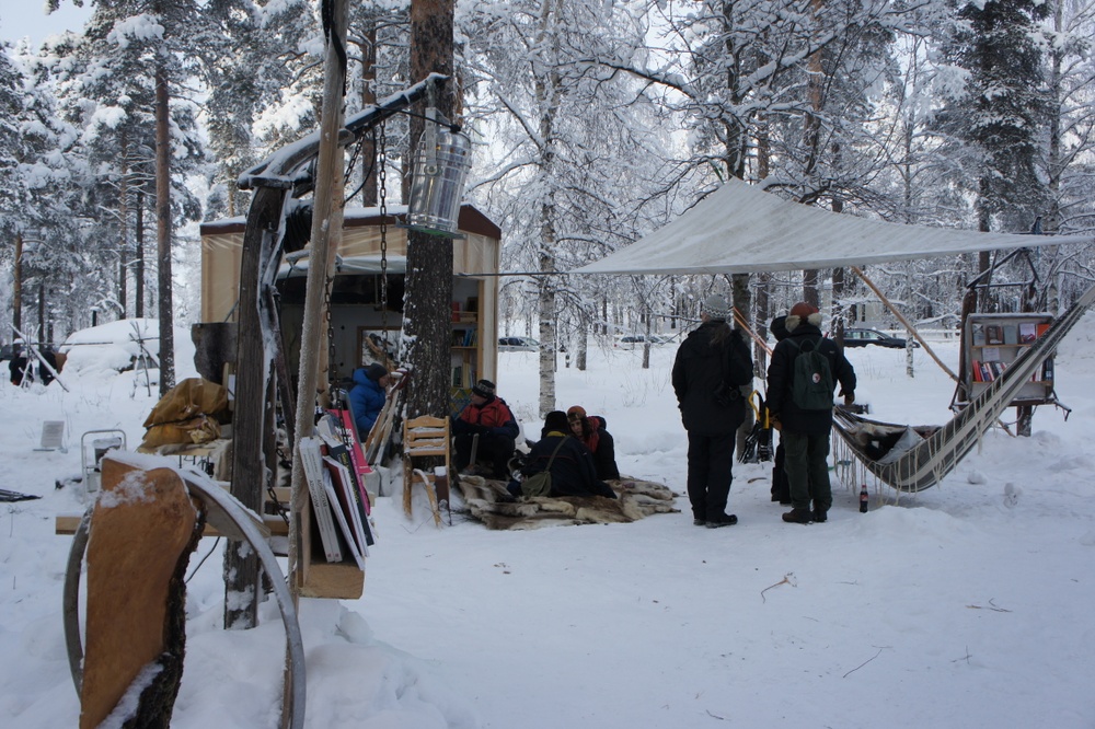 Girgegumpi by Joar Nango i Jokkmokk (2018). Photo © Astrid Fadnes.